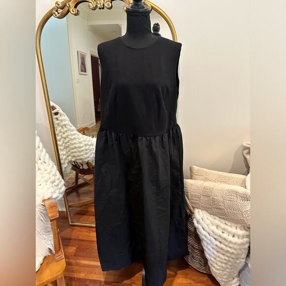 Akris punto Taffeta & Jersey Fit & Flare Midi Dress - Picture 2 of 13